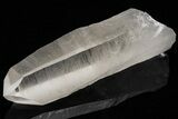 Striated Lemurian Quartz Crystal - Brazil #212549-1